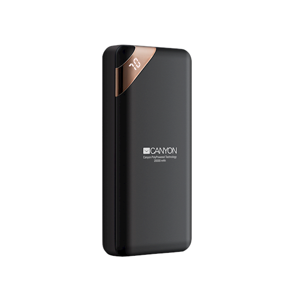 Canyon Power Bank 20000 Mah BK/CNE-CPBP20B