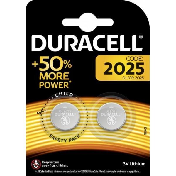 DURACELL LI 2025 2BL/5000394045514