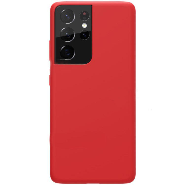 Galaxy S21Ultra Silicone Red Case