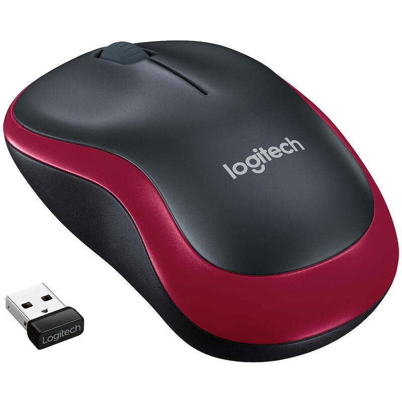 LOGITECH M185 Black/Red