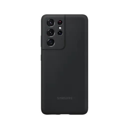 Galaxy S21 Ultra Silicone Black Case