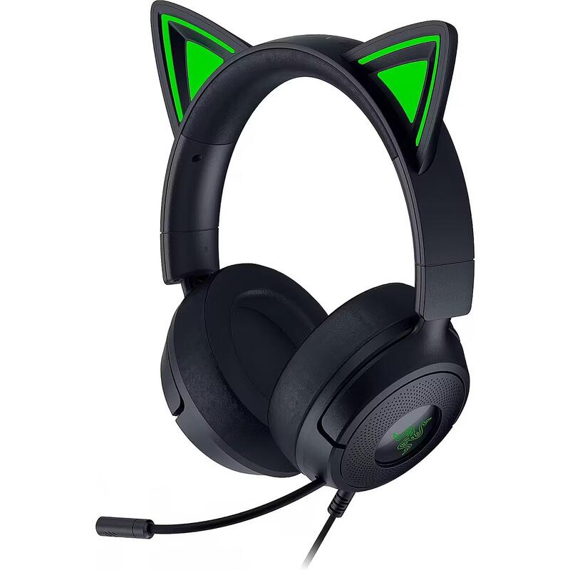 Razer Headset Kraken Kitty V3 X, mini-jack, 1.3m, black / RZ04-05350200-R3M1