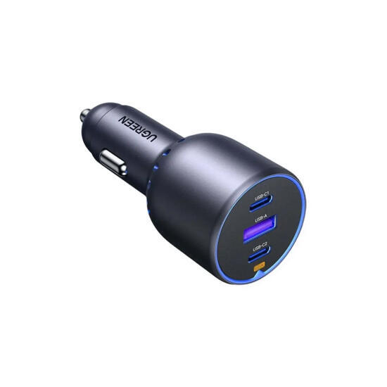 UGREEN 75W 3-Port Fast Car Charger/35024