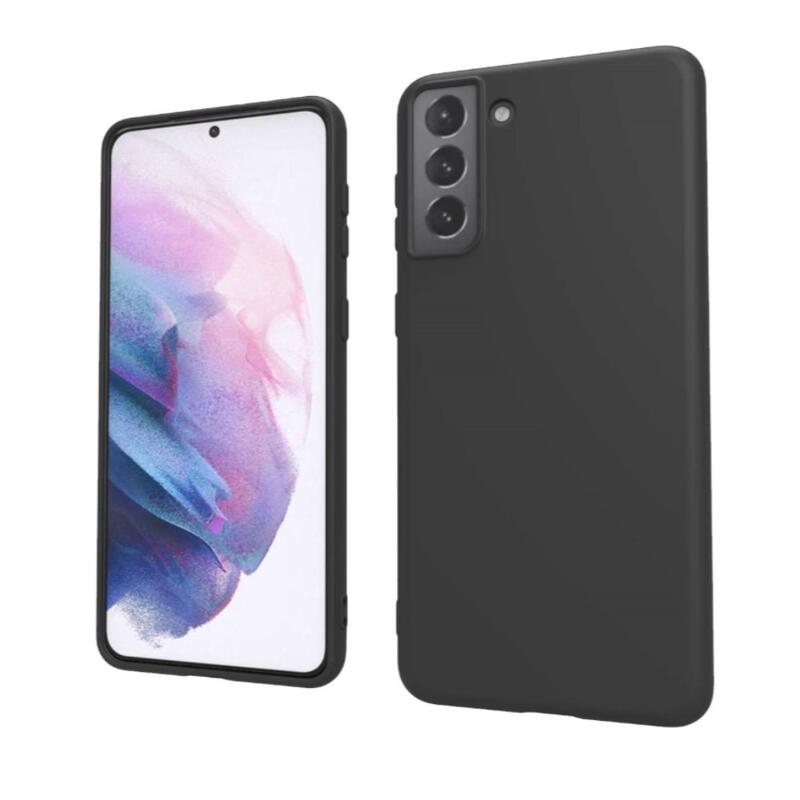 Galaxy S21+ Silicone Black Case