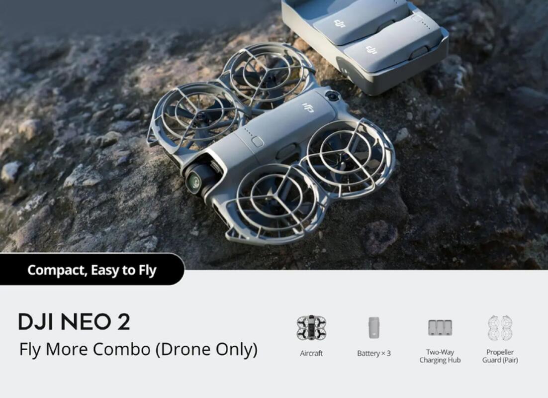 DJI Neo 2 Fly More Combo (Drone Only)