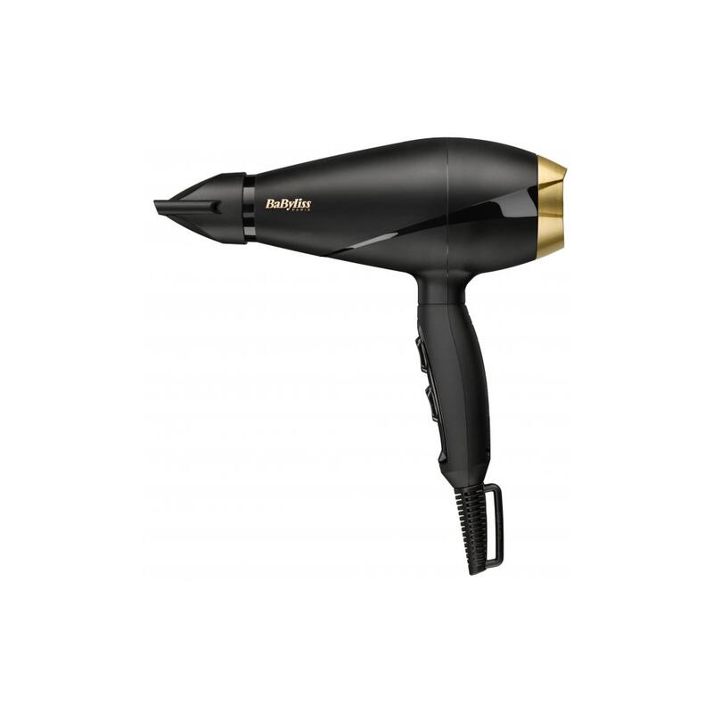BABYLISS Hair Dryer Black/Gold 6704E