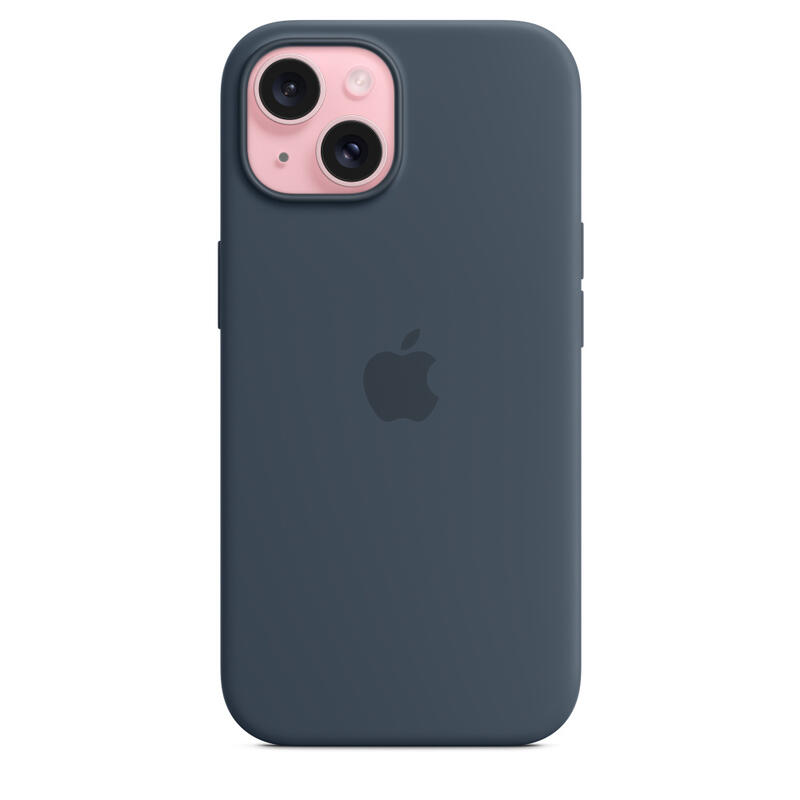 Apple iPhone 15 Silicone Case Blue MT0N3ZM/A