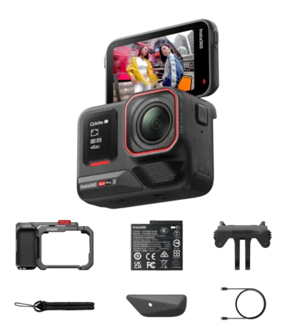 Insta360 Ace Pro 2 Single Battery Xplorer Bundle (Dark Gray)