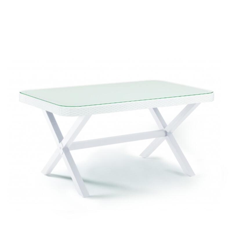 Tilia Osaka-x Table Ivory White With Out Glass