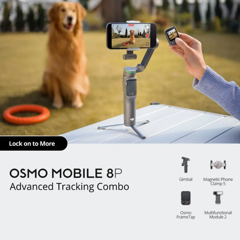 Buy DJI Osmo Mobile 8P Advanced Tracking Combo in Georgia