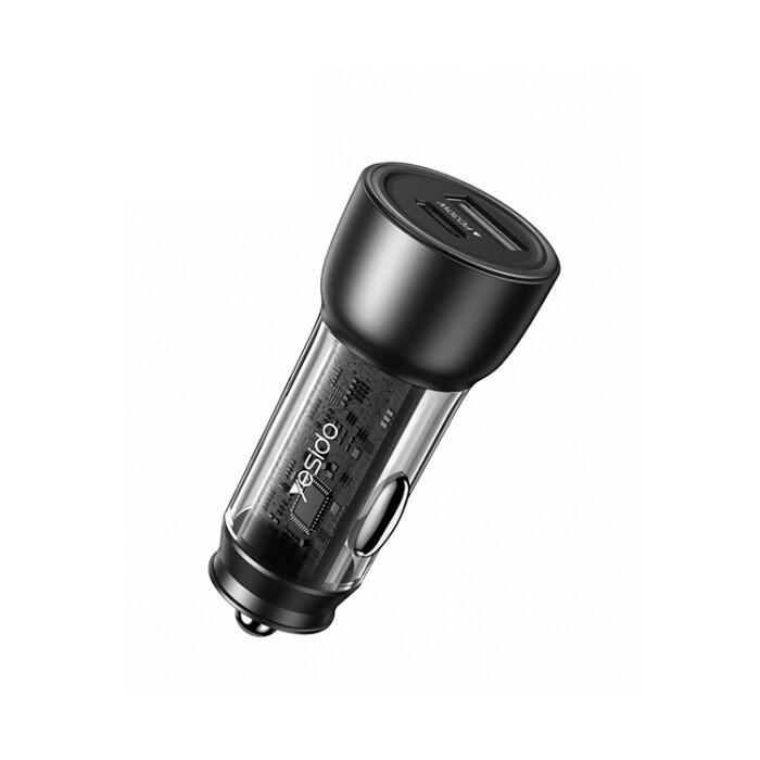 YESIDO Y49 Transparent Shell Car Charger