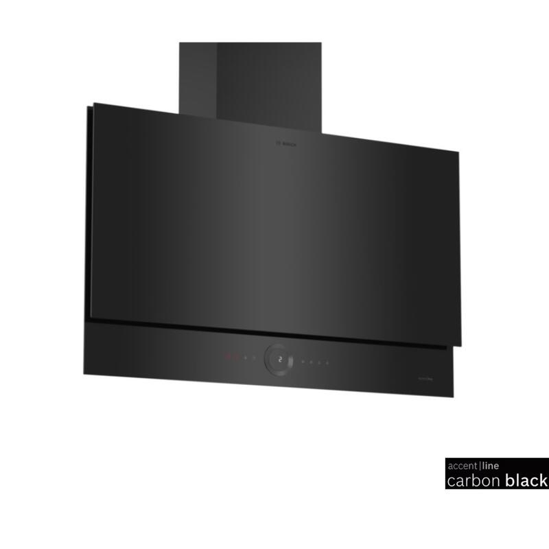 გამწოვი BOSCH Accent Line Carbon Black Wall mounted flat hood DWF97RW62