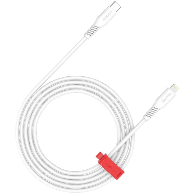 Canyon USB-C to Lightning Cable 30W 1.2m White CNS-CLN30SC12W