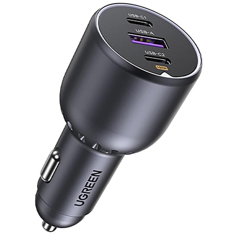 UGREEN 130W 3-Port Fast Car Charger/35025