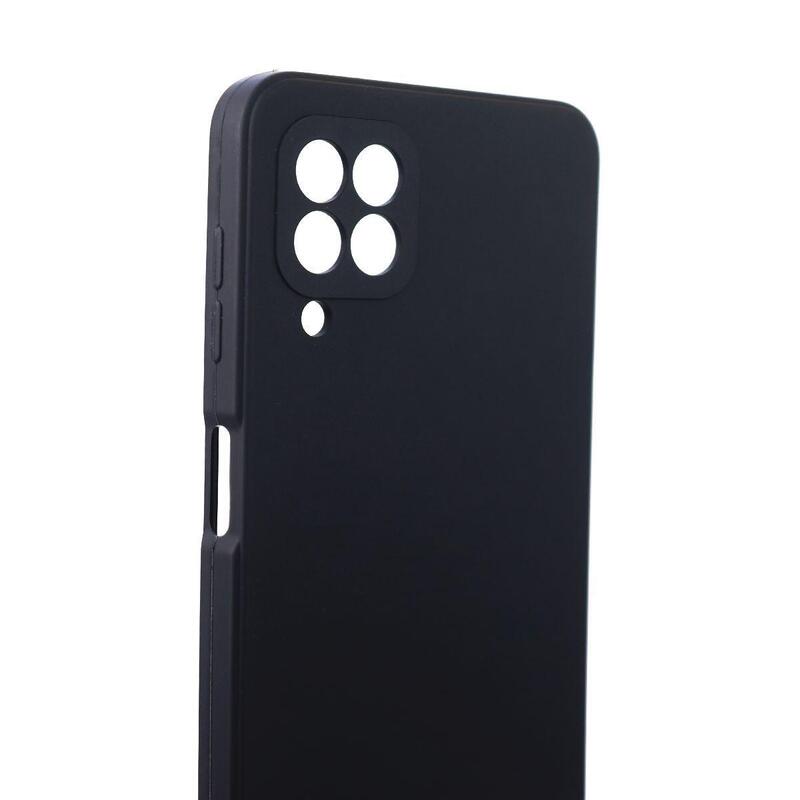 Galaxy A22 Alcantara Case Black