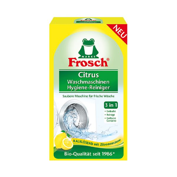 FROSCH Washing Machine Cleaning Powder, Lemon 250 G 4001499939891