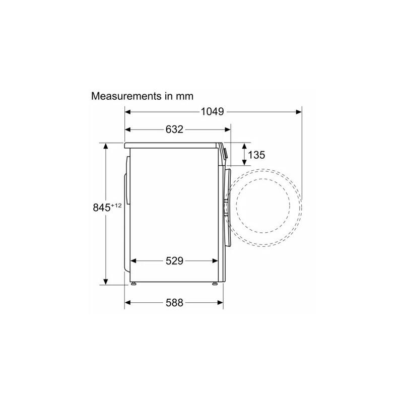 სარეცხი მანქანა BOSCH WGA25400ME