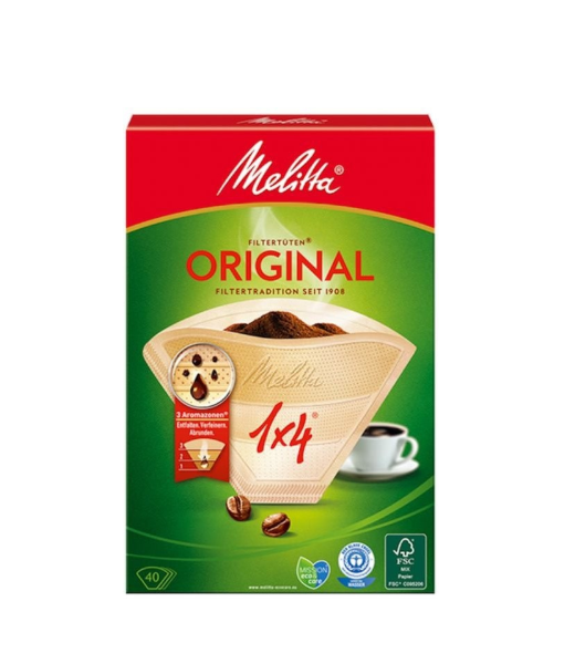 Melitta Filterbag Aroma Zones 1X4/40 WH / 6771668