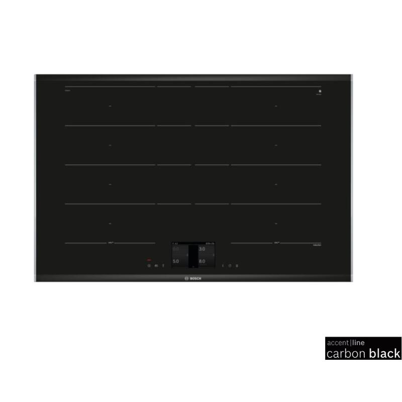 გაზქურის ზედაპირი BOSCH Accent Line Carbon Black Induction hob PXY875KV1E