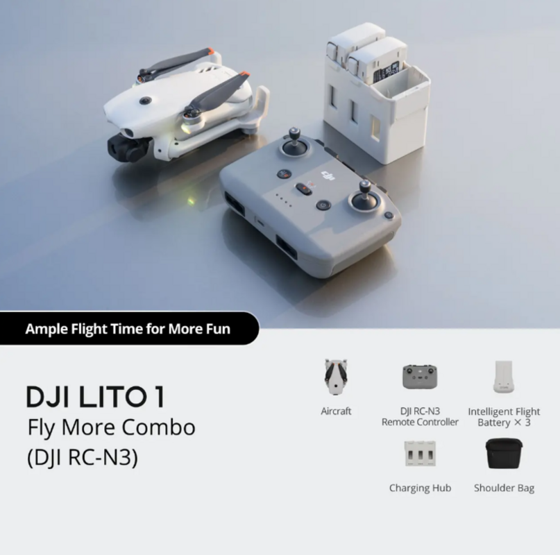 DJI Lito 1 Fly More Combo (DJI RC-N3)