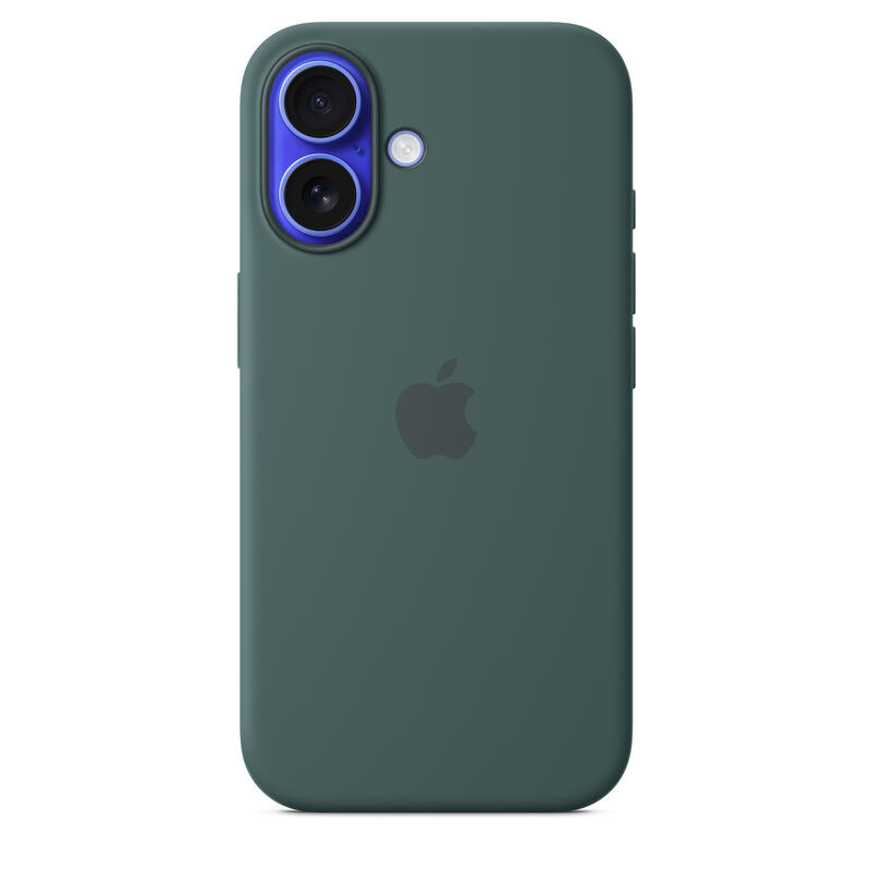 Apple iPhone 16 Silicone Case Green/MYY83ZM/A