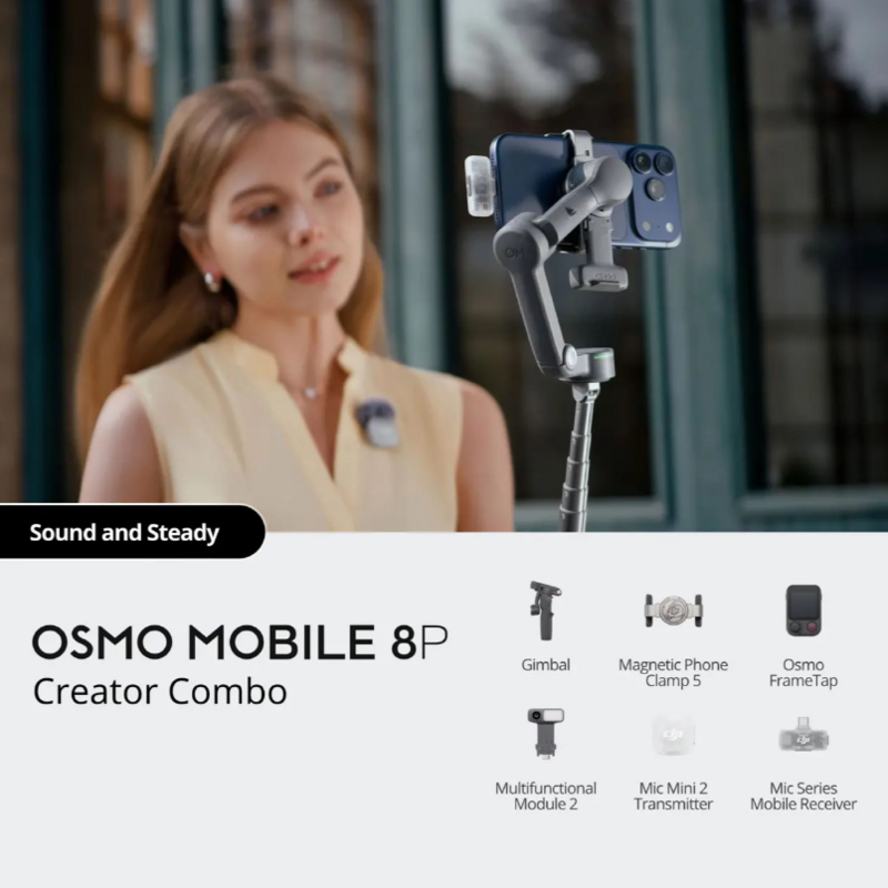 DJI Osmo Mobile 8P Creator Combo