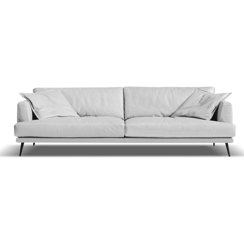 Egoitaliano Sophia White 3 Seater Sofa