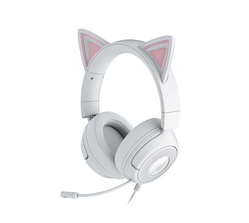Razer Headset Kraken Kitty V3 X, mini-jack, 1.3m, white / RZ04-05350300-R3M1