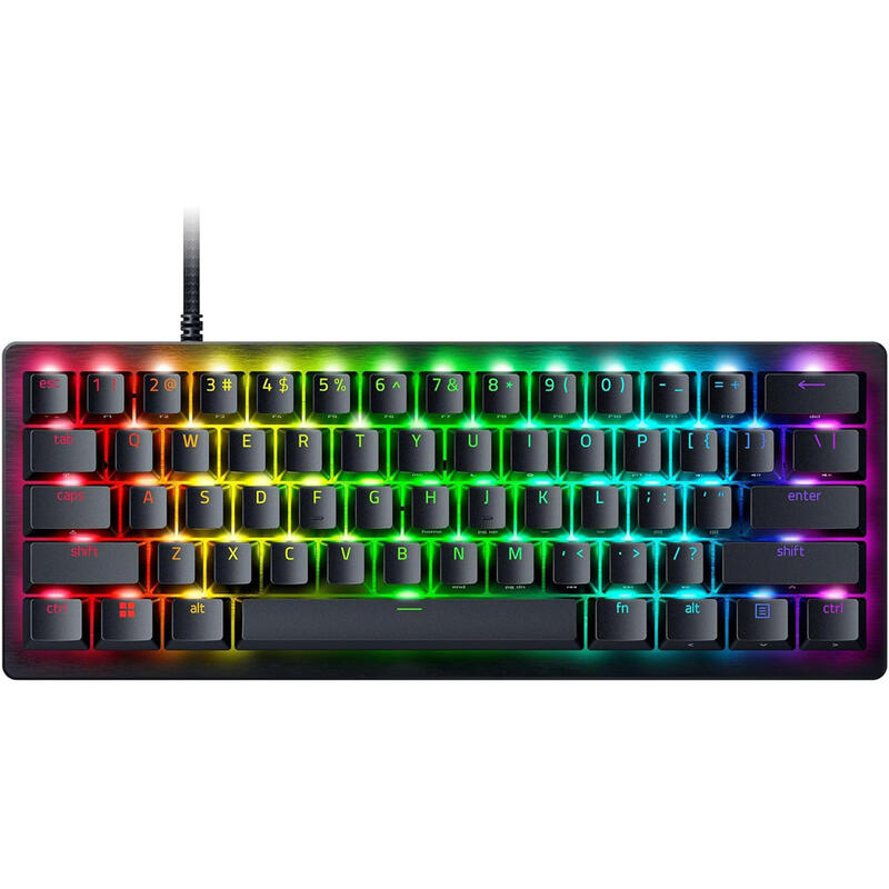 Razer Keyboard Huntsman V3 Pro Mini RGB 61key Analog Optical Switches USB-A EN, black / RZ03-04990100-R3M1