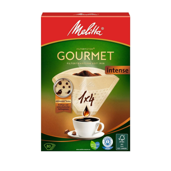 Melitta Filterbag 1X4/80 Gourmet Intense BR / 6763159