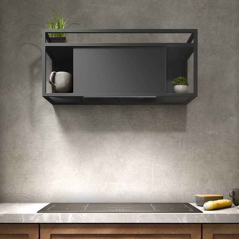 გამწოვი AIRFORCE Q-BIC Wall Mounted Coocked Hood Anthracite
