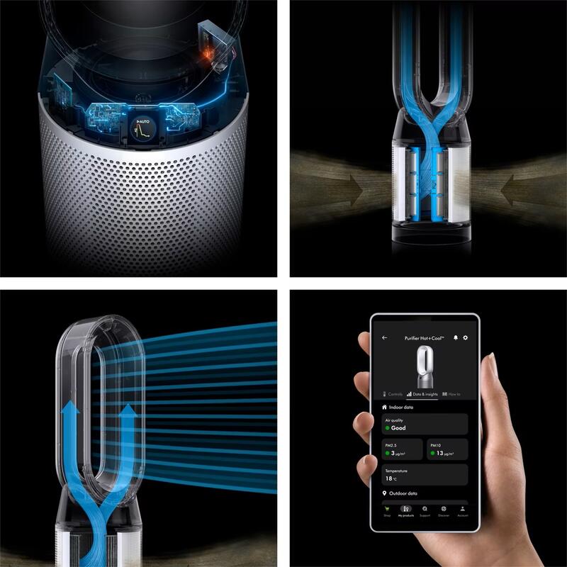 Buy Dyson Purifier Hot+Cool HP1 544826-01 White/Silver in Georgia