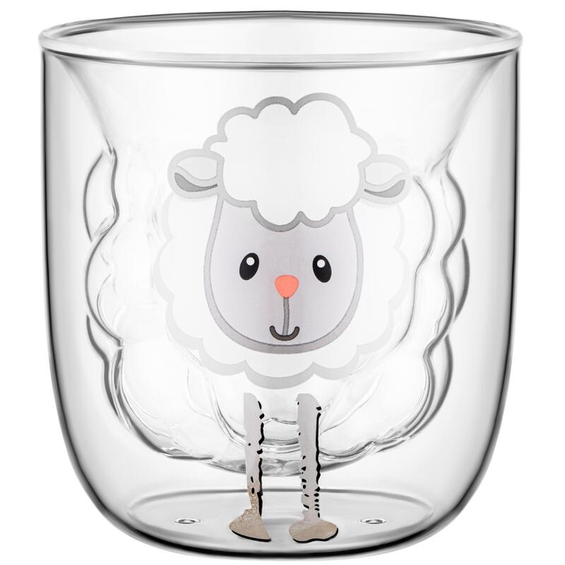 ARDESTO Double Wall Glass Cups 300 ml, 2 pcs AR2630AB