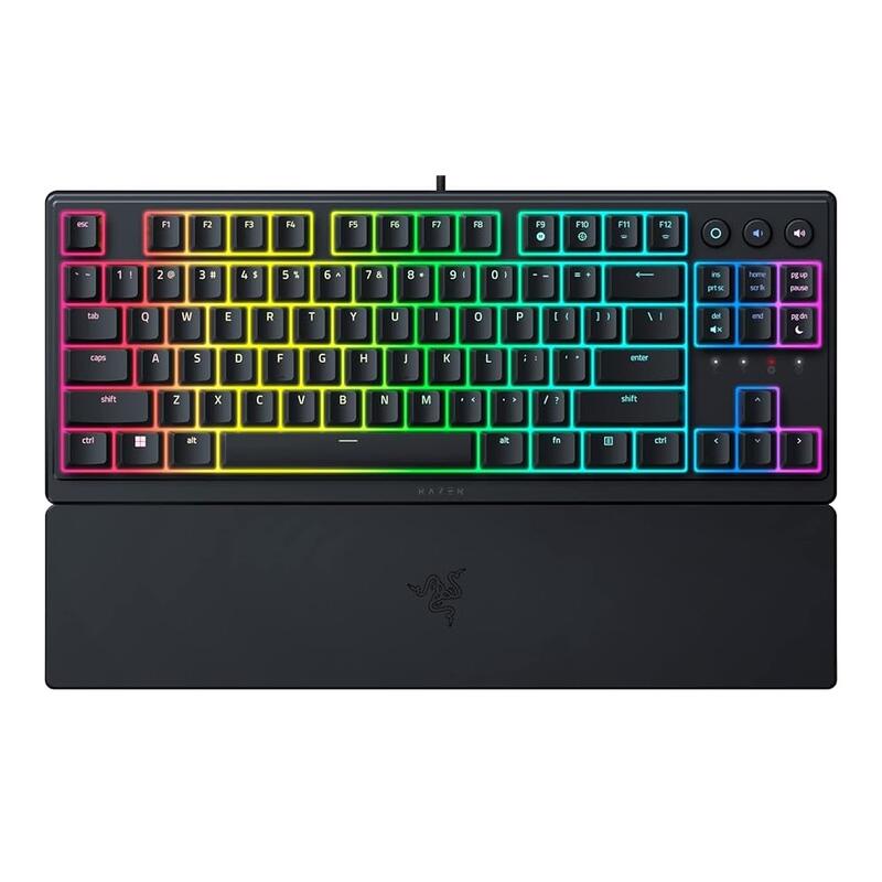Razer Keyboard Ornata V3 TKL RGB 84key Mecha-Membrane Switch USB-A EN, black / RZ03-04880100-R3M1