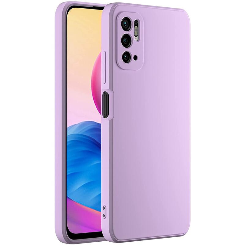 Poco M3 Pro Alcantara Case Violet