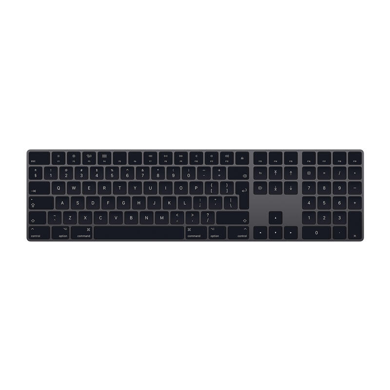Apple Magic Keyboard with Touch ID and Numeric Keypad EN Black MMMR3Z