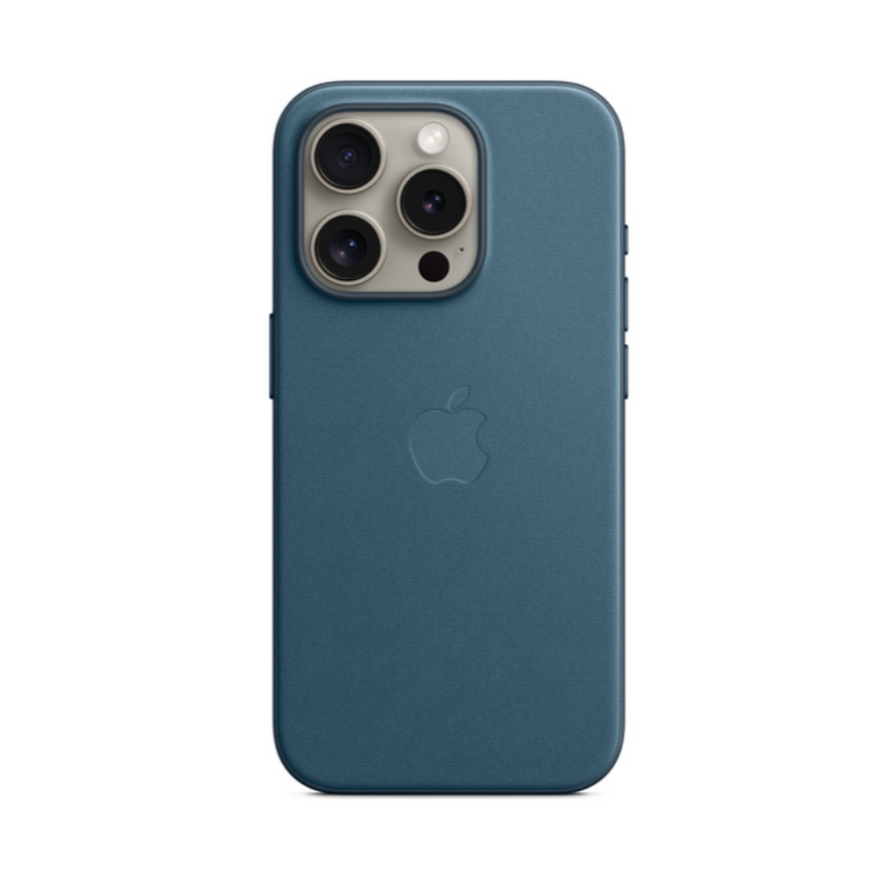 Apple iPhone 15 Pro FineWoven Case Blue MT4Q3ZM/A