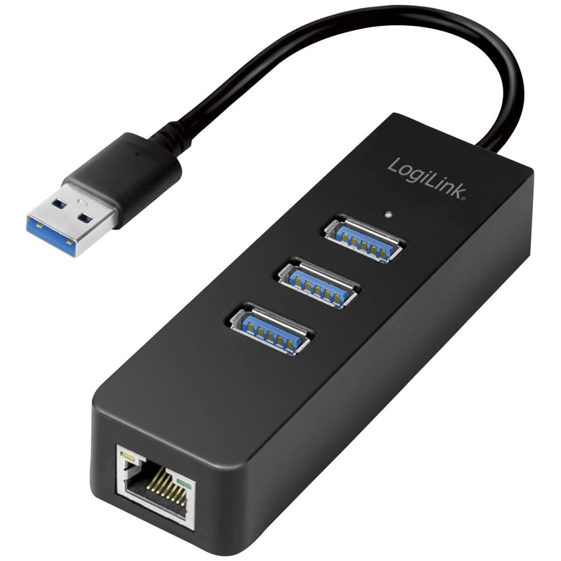 LOGILINK UA0173A USB 3.0 type A to gigabit adapter