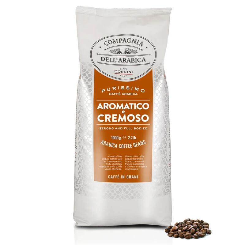 CORSINI Coffee Beans Compagna Dell'Arabica Aromatico e Cremoso 1 kg