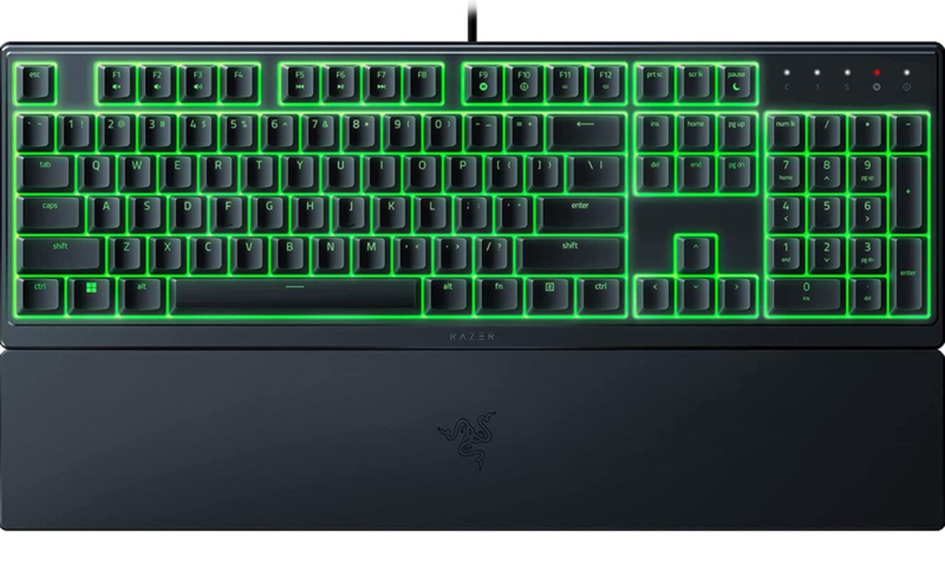 Razer Keyboard Ornata V3 X RGB 104key USB RU Black / RZ03-04470800-R3R1