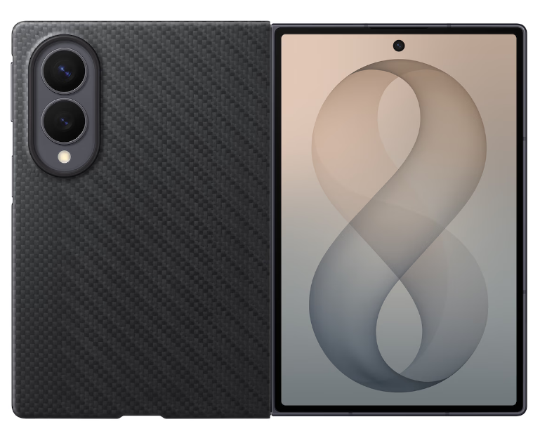 SAMSUNG Galaxy Z Fold8 Carbon Fiber Magnetic Case - EF-KF971SBEGRU