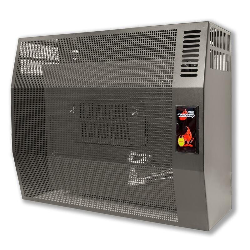 გაზის გამათბობელი CONVECTOR AKOG-4-SP Black