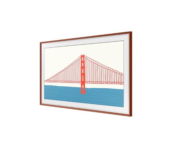 Samsung Customisable Brown Frame Bezel 50inch 2021-2022 VG-SCFA50BWBRU