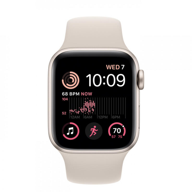 Apple Watch SE Gen. 2 GPS 40mm Starlight, Starlight Sport Band