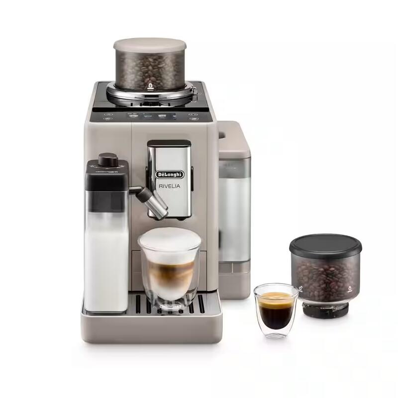 DeLonghi Rivelia Sand Beige Coffee Machine EXAM440.55.BGE