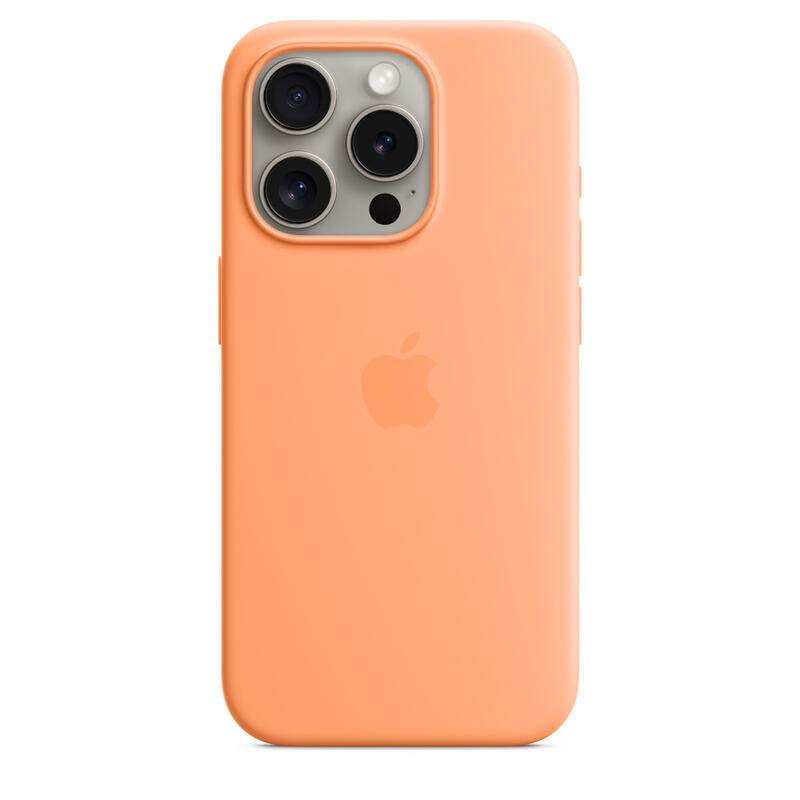 Apple iPhone 15 Pro Silicone Case Orange MT1H3ZM/A