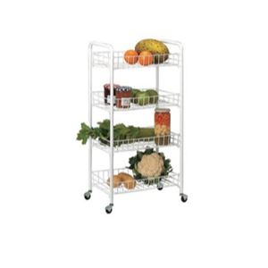 RAYEN Tier storage cart,white 1111.01