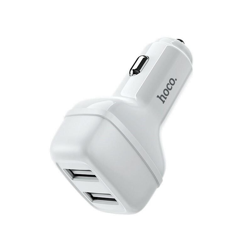 HOCO Z36 Leader dual port white/6931474727725