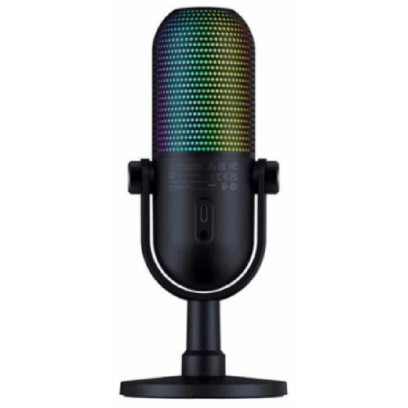 Razer gaming microphone Seiren V3 Chroma, Uni, RGB, USB-A, 2m, black / RZ19-05060100-R3M1