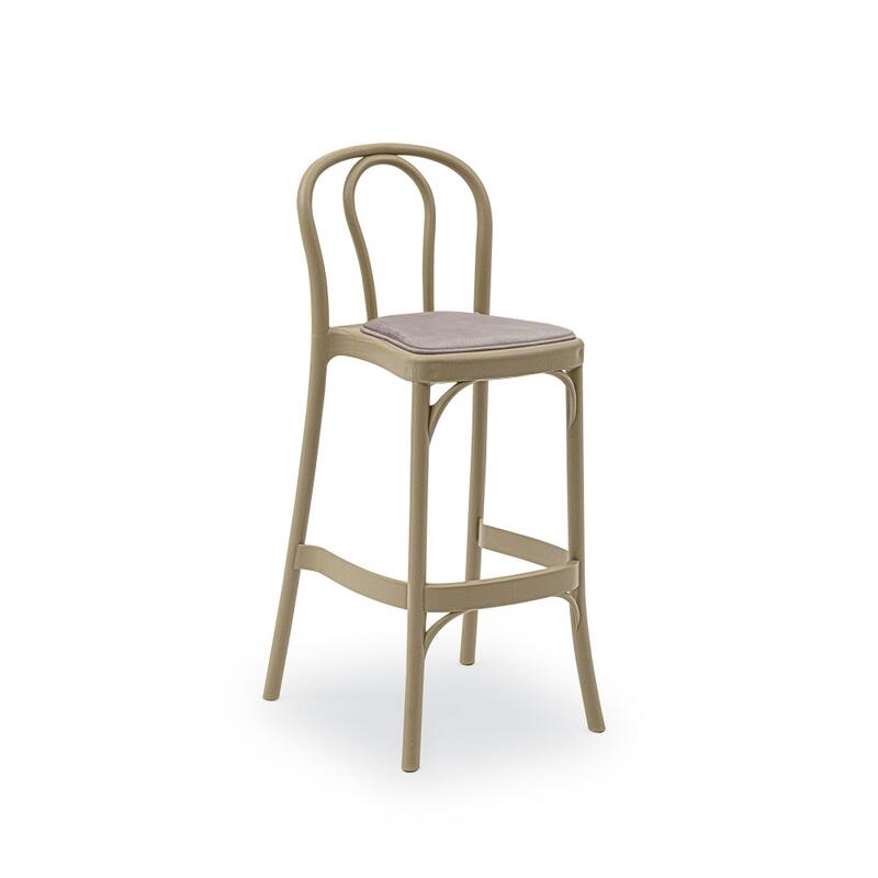 Tilia Sozo PAD Bar Chair Coffee